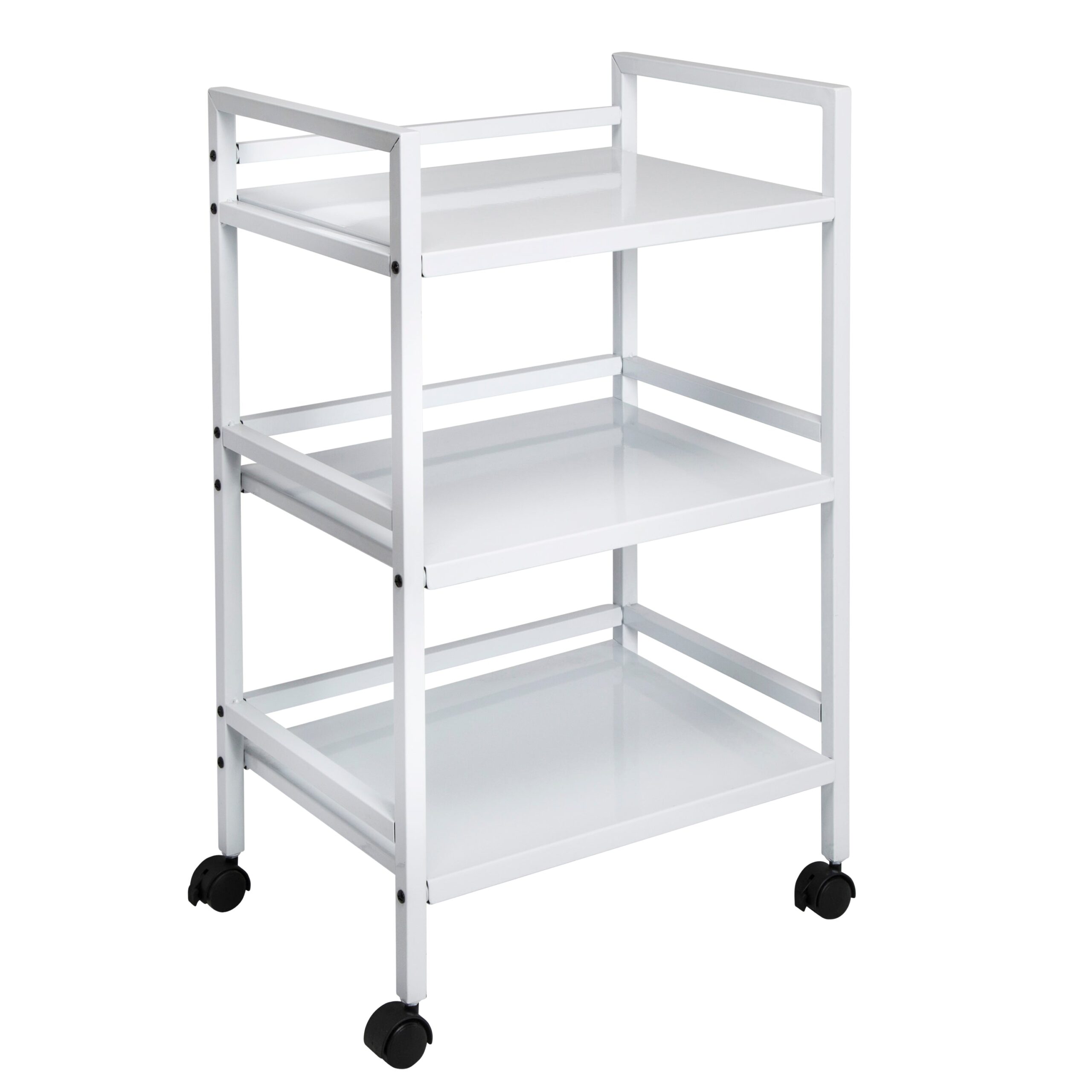 white metal multi purpose rolling cart white metal multi purpose rolling cart
