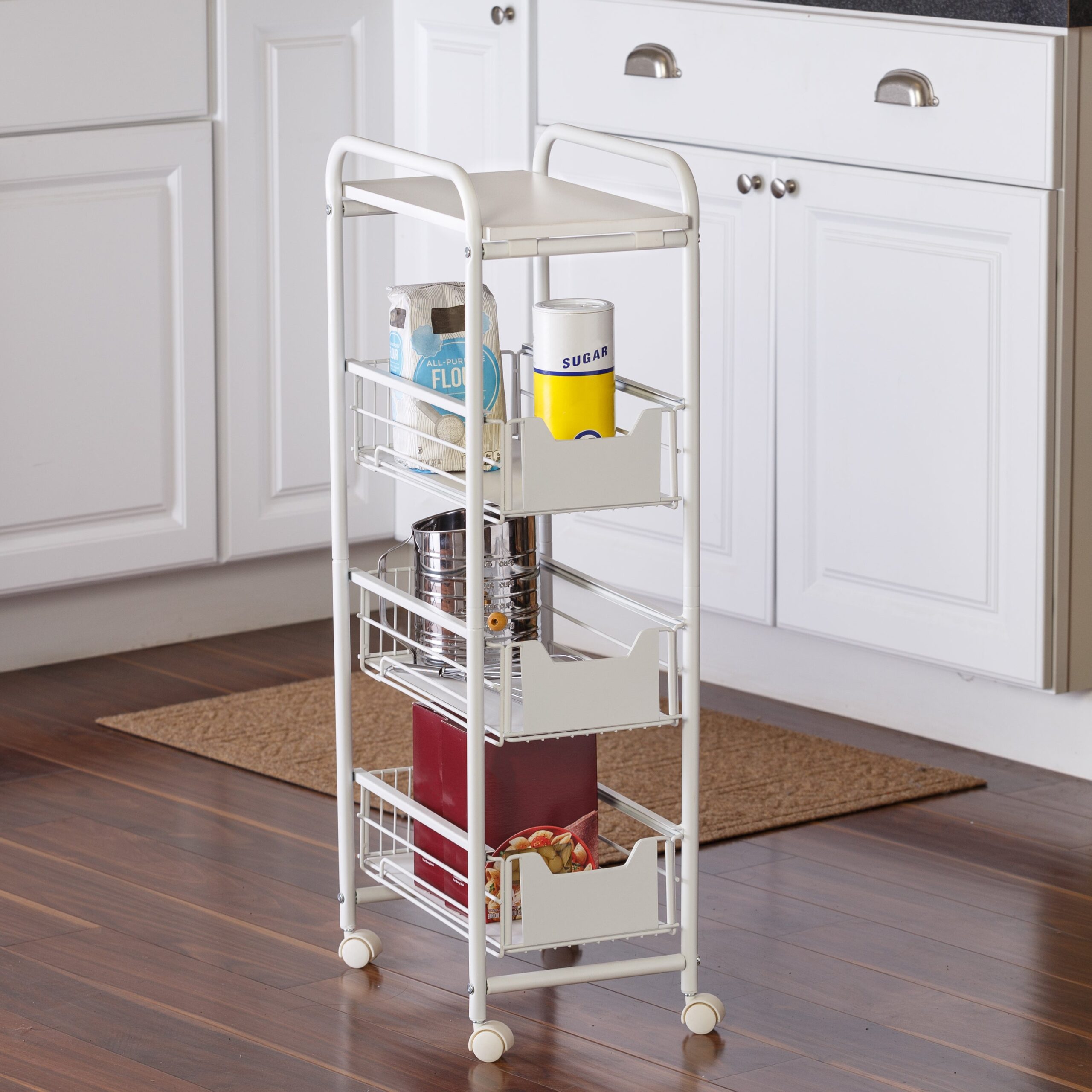 white 4 drawer slim rolling cart white 4 drawer slim rolling cart