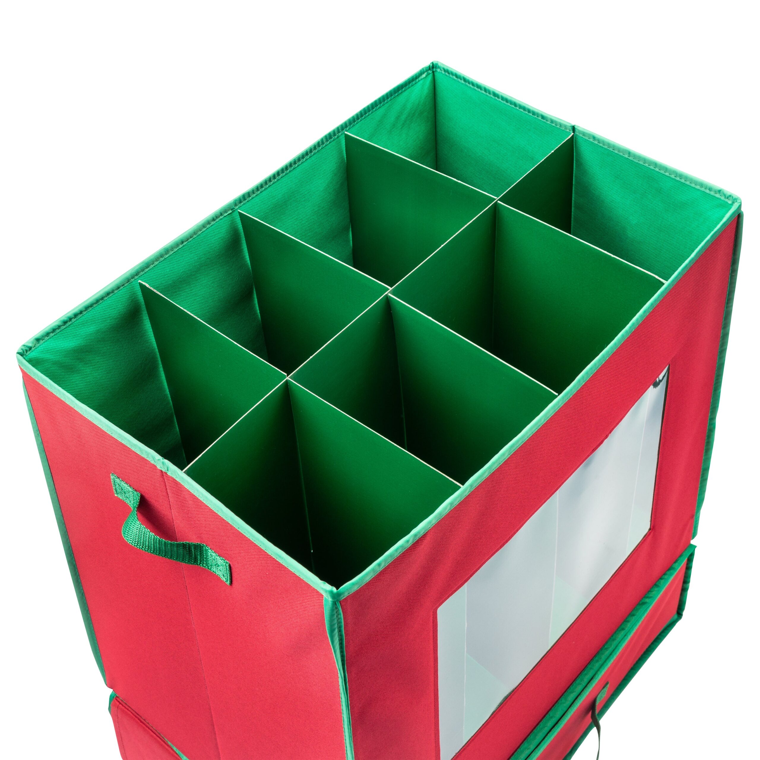 red holiday décor storage box red holiday décor storage box