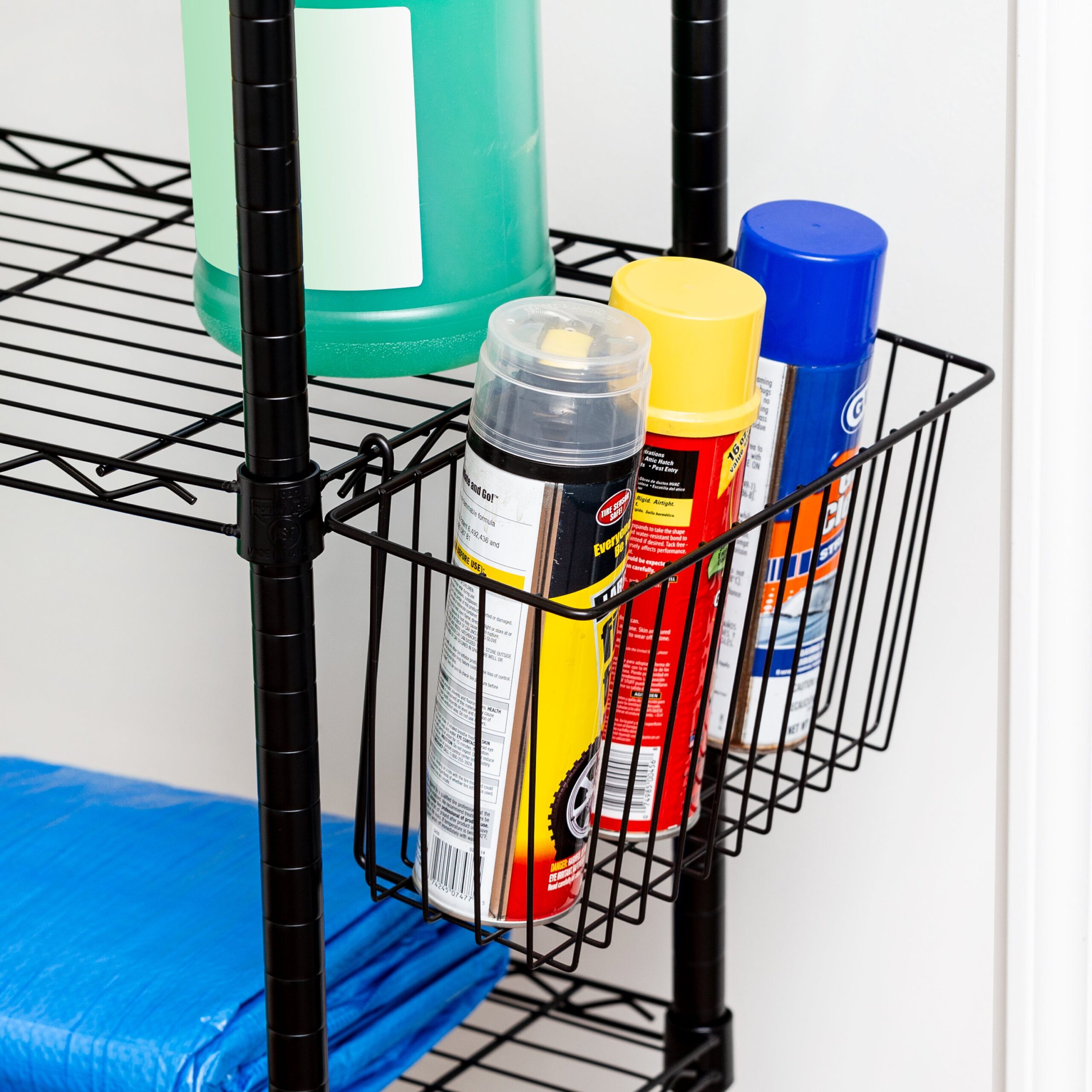black wire shelving basket black wire shelving basket